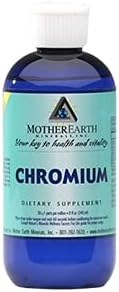 Mother Earth Minerals Ionic Liquid Chromium Supplement – High Absorption Angstrom Chromium Mineral Drops for Metabolic Support Nutrient Utilization &amp Cellular Energy Balance 8 oz