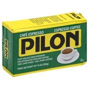 Café Pilon Decaffeinated Espresso Ground Coffee 10-Ounce (Pack of 4)