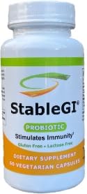 Probiotic Supplement - Saccharomyces Boulardii Supplement for All Ages - Easy to Swallow - Vegetarian Capsules - Supports Immune System &amp GI Health – 60 Capsules