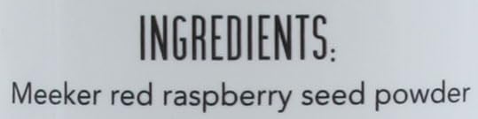 Berry Beautiful Meeker Red Raspberry Seed Powder - Natural Source of Ellagic Acid and Fiber - Locally Milled from US-Grown Raspberry Seeds - 1 lb / 454 g