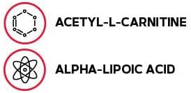GNC Acetyl-L-Carnitine Alpha-Lipoic Acid 500mg Supports Positive Mood Balance 60 Count