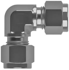 RADWELL VERIFIED SUBSTITUTE CLA-6-S316-SUB 316SS UNION ELBOW 3/8'' TUBE REPLACES HY-LOK PART # CLA-6-S316