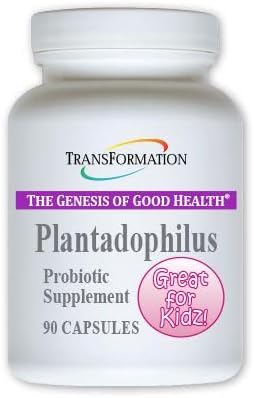 Transformation The Genesis of Good Health Enzymes Plantadophilus Natural Plant-Based Probiotics Supplement Practitioner Recommended Non-GMO for Digestive Health Immune Support Gut Balance 90