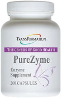 TRANSFORMATION THE GENESIS OF GOOD HEALTH Enzymes Purezyme High-Potency Protease Blend Enzyme Supplement Advanced Formula for Maximum Nutrients Digestion &amp Gut Health 200 Capsules