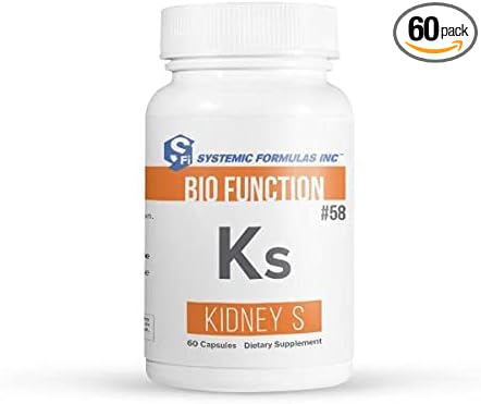 Systemic Formulas Bio Function Ks Kidney 60 Capsules