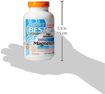 Doctor's Best High Absorption Magnesium Elemental 240 Count