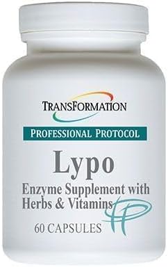 Transformation Enzymes Lypo Enzyme Supplement with Herbs and Vitamins for Digestive Health 60 Caps