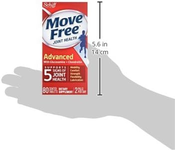 Move Free Advanced 80 tablets - Joint Health Supplement with Glucosamine and Chondroitin