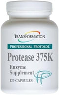 TRANSFORMATION THE GENESIS OF GOOD HEALTH Protease 375K Enzyme Blend Supplement High-Potency Formula for Protein Absorption &amp Gut Health Advanced Enzym Support for Nuttrient Absorption Non-GMO