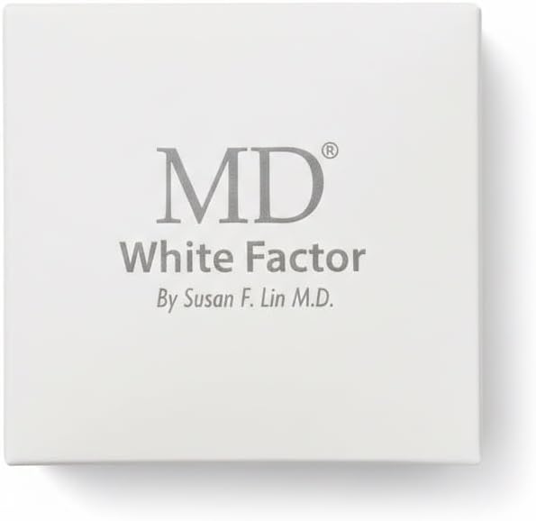 MD White Factor - Glutathione Supplement with Effective Antioxidants Vitamin C &amp Lipoic Acid | (60 Capsules)