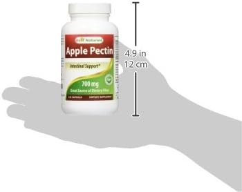 Best Naturals Apple Pectin 700 mg 120 Capsules (Pack of 2)