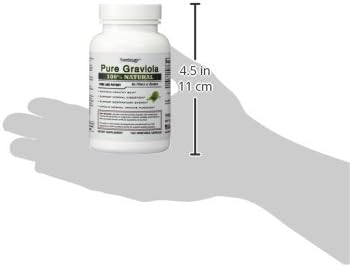 Superior Labs Graviola 1200mg Pure Natural Non-GMO Herbal Antioxidant Immune &amp Respiratory Support Promotes Healthy Skin Cell Growth &amp Balanced Mood High-Potency Extract 120 Veg Capsules
