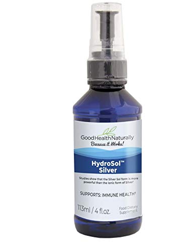 Hydrosol Silver - Liquid Immune System Booster | 4 oz - Good Health Naturally
