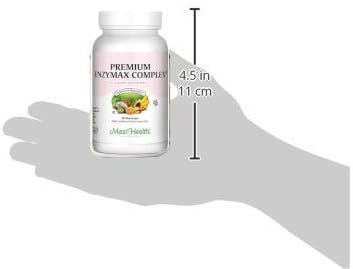 Digestive Enzymes Supplement – Plant-Based Digestive Enzymes for Women &amp Men – Aids Digestion of Protein Fat Carbs &amp Fiber – Supports Gut Health Gas &amp Bloating Relief – Enzymax Complex