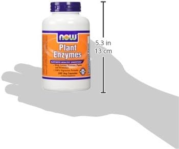 Now Foods Plant Enzymes 240 Vegetarian Capsules