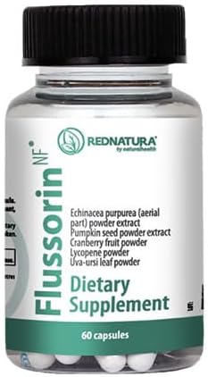 Flussorin by RedNatura – Herbal Supplement for Men's Health – Prostate Supplement 60 Capsules