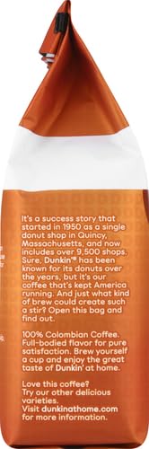 Dunkin' 100% Colombian Medium Roast Ground Coffee 11 Ounces (Pack of 3)