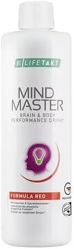 LR Health&ampBeauty Lifetakt Mind Master Formula Red Every Day Natural Treatment Women Men - 500 ml./16.9 fl.oz.