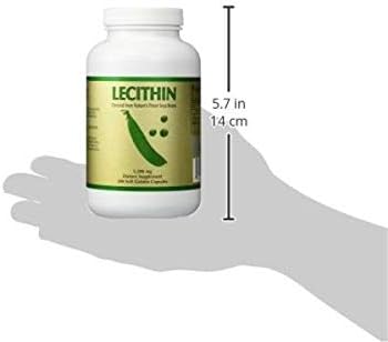 3 Bottles Lecithin (200 Softgels/ 1200 mg) by NCB