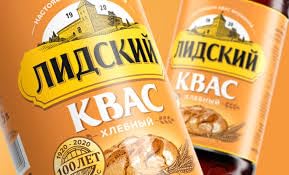 LIDSKI Bread Kvass - Imported Rye Bread Soft Drink (Pack of 6) - Authentic Eastern European Naturally Fermented Kvass - Kvass Drink with Natural Carbonation &amp Probiotics - 0.5L / 16.91 Fl oz