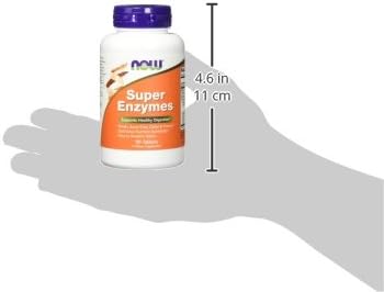 NOW Super Enzymes 90 Tablets (Pack of 2)