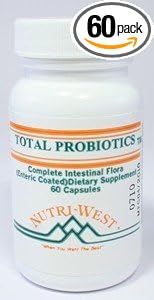 Total Probiotics - 60 Capsules by Nutri West