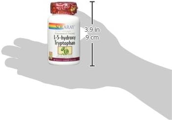 Solaray Guaranteed Potency L-5-HTP + B 6 &amp C 100 mg Capsules 30 Count