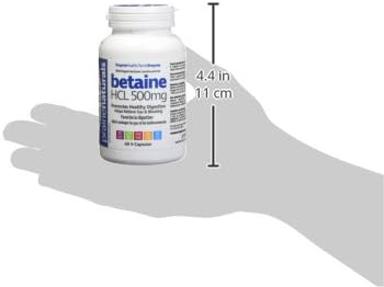 Prairie Naturals Betaine Hcl Vegetarian Capsules 60 Count