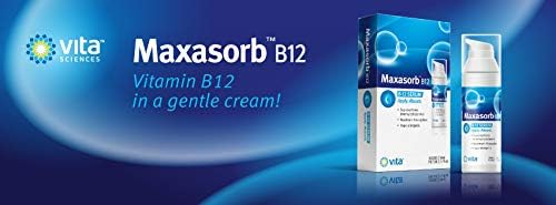 Vita Sciences Vitamin B12 Cream Methyl B-12 Methylcobalamin B12 1000 mcg Energy Health &amp Vibrant Skin Powerful Topical B12 Skin Cream - Helps with Eczema &amp Psoriasis.Energy Like B12 Patch