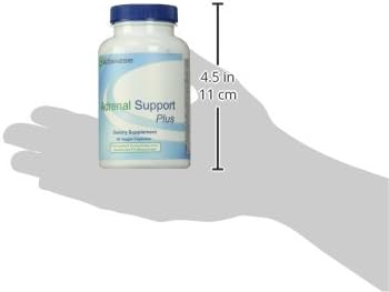 Nutra Biogenesis Adrenal Support Plus - Adrenal Support Supplements for Women &amp Men Adrenal Complex with Pregnenolone DHEA &amp Herbs for Daily Calm Energy &amp Focus Support - 60 Capsules