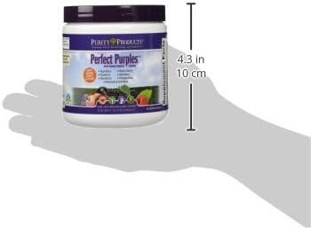 Purity Products Perfect Purples Powder Phytonutrient Rich Healthy Aging Super Formula - Support Total Body Health - High ORAC Power - P40p Pomegranate Extract w/ 40% Punicosides - 30 Day Supply