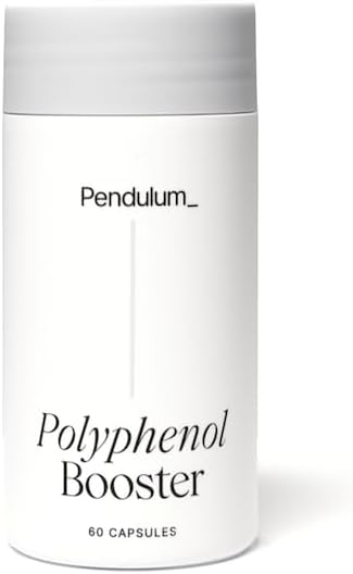 Pendulum Polyphenol Booster Antioxidant from Superfoods Beneficial Plant Compounds for Good Health Helps Boost Akkermansia Muciniphila for Men &amp Women (60 Capsules 1-Pack)