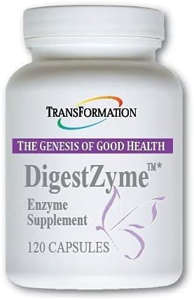 TRANSFORMATION THE GENESIS OF GOOD HEALTH Enzymes Natural DigestZyme Supplement Formula for Overall Health for Children Nutrient Absorption Support Digestion During Pregnancy &amp Lactation 120