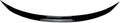 Car Rear Spoiler Spoilers for Cars Trunk Wing Spoiler Compatible with Benz CLA Class C117 CLA200 CLA260 CLA45 2013-2019(Gloss Black)