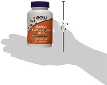 Now Foods - Acetyl-L Carnitine 500 mg 100 Vcaps