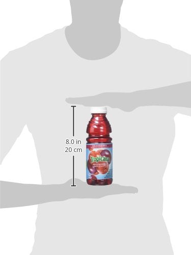 Tropicana Juice Cranberry 15.2 oz Plastic Bottle (Pack of 24)