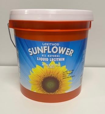 100% All Natural Sunflower Lecithin NonGMO Gluten Free (Gal)