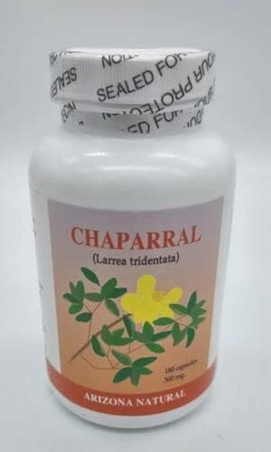 Arizona Natural Chaparral (Larrea tridentata) 500 mg 180 Capsules