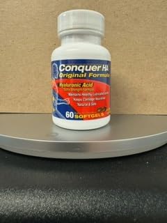 Original Form Hyaluronic Acid Pack of 4 Improve Mobility Flexibility - 60 softgel Caps