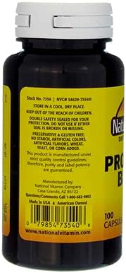 Nature's Blend Probiotic Blend 100 Capsules (Pack of 4)