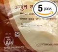 5 Pack Divya Patanjali Arjun Kwath - 100gms each (Total 500 gms)