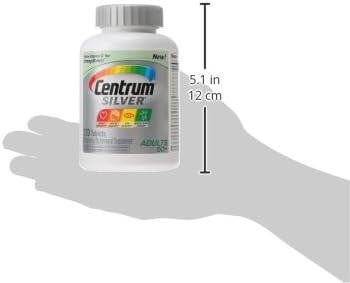 Centrum Silver Adult Multivitamin / Multimineral Supplement Tablet Vitamin D3 Age 50+ (220 Count)