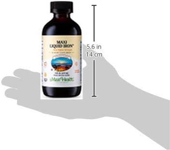 Maxi Health Liquid Iron Natural Fruit Punch 8 Fl Oz