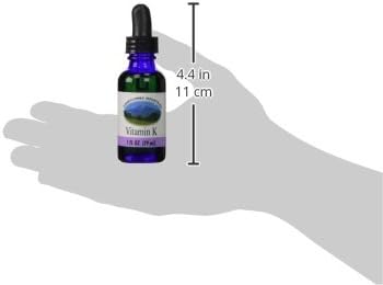 Vitamin K Drops Newborn Oral Vitamin K for Newborns and Adults Liquid Vitamin K1 Phytonadione Also K1 for Dark Under Eye Circles and Skin 1 oz Bottle - Made in USA