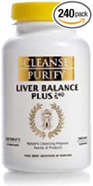 Cleanse Purify Liver Balance Plus 240 Tablets