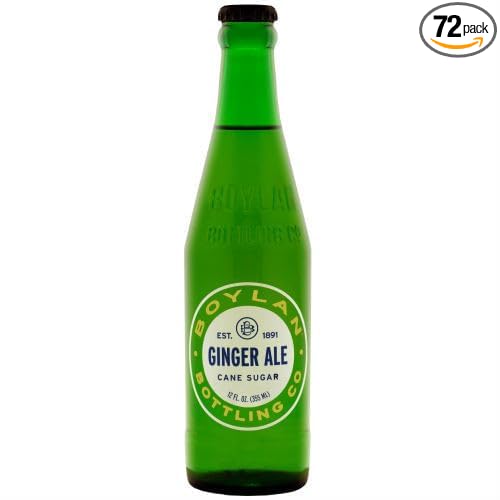 Boylan Bottleworks Ginger Ale - 12oz (72 Glass Bottles)