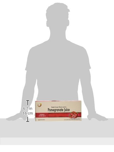 Chunho Food Sweet &amp Sour Pomegranate Premium Juice Drink Natural Turkish Pomegranate No Preservatives 60 x 80 ml Sachets