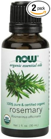 Organic Rosemary Oil 1 OZ by Now Foods (Pack of 2)