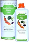 Sea Buckthorn D'IABO Jui.ce - 250 Ml (8.45 Fl Oz) - Omega 3 6 9-50 Serves - Sea Buckthorn Pu.lp 1Pack