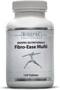 BIOSPEC NUTRITIONALS Fibro-Ease Multi - Contains Essential Vitamins &amp Minerals - Support Energy Production &amp General Health (120 Tablets)